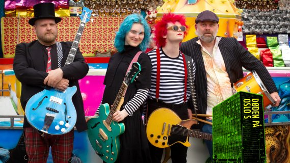 Bilde av bandmedlemmer i Ramonas Tea Party