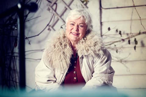 Portrett av skuespiller Ellen Horn