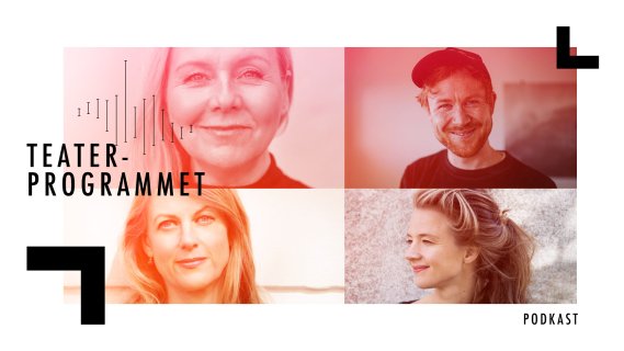 Bilde av de fire deltagerne i podkasten